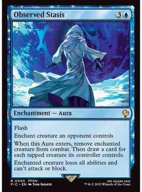 呆呆龙 万智牌 停滞之光 Observed Stasis 平/闪/扩画 最终幻想