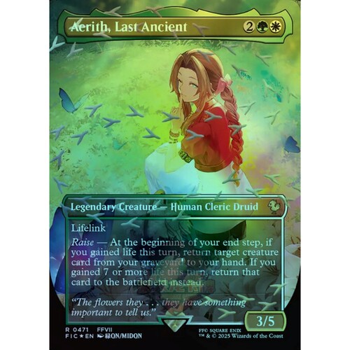 万智牌 闪 古代种末裔爱丽丝 Aerith, Last Ancient 最终幻想