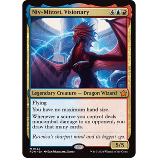 远见尼米捷 Niv-Mizzet, Visionary 平/闪/扩画 基石构筑 多色