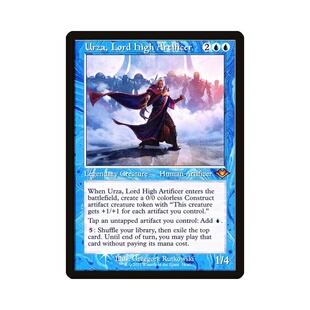 呆呆龙卡牌 万智牌 铸物勋爵克撒 蚀刻/老框 闪 英文 摩登新篇2