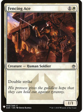 万智牌 mb1 110 fencing ace 击剑高手 the list