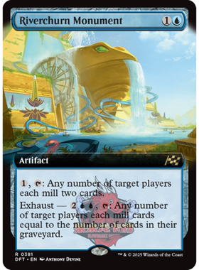 万智牌 河漩纪念碑 riverchurn monument 平/闪/扩画 乙太漂移