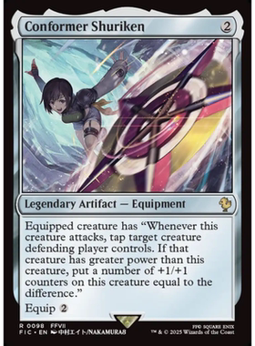 万智牌 手里剑不惧戴天 Conformer Shuriken 平/闪/扩画 最终幻想