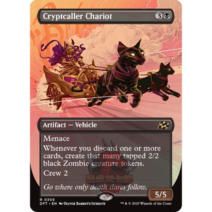 万智牌 唤墓者战车 Cryptcaller Chariot 英文 平/闪 乙太漂移