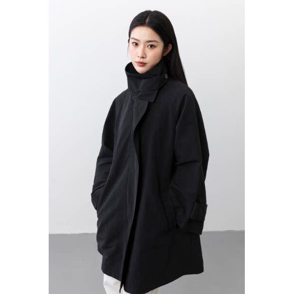 FSMJ2040女士A版立领宽风衣