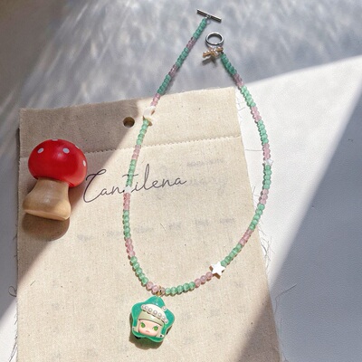 恶魔家原创手作泡泡玛特项链
