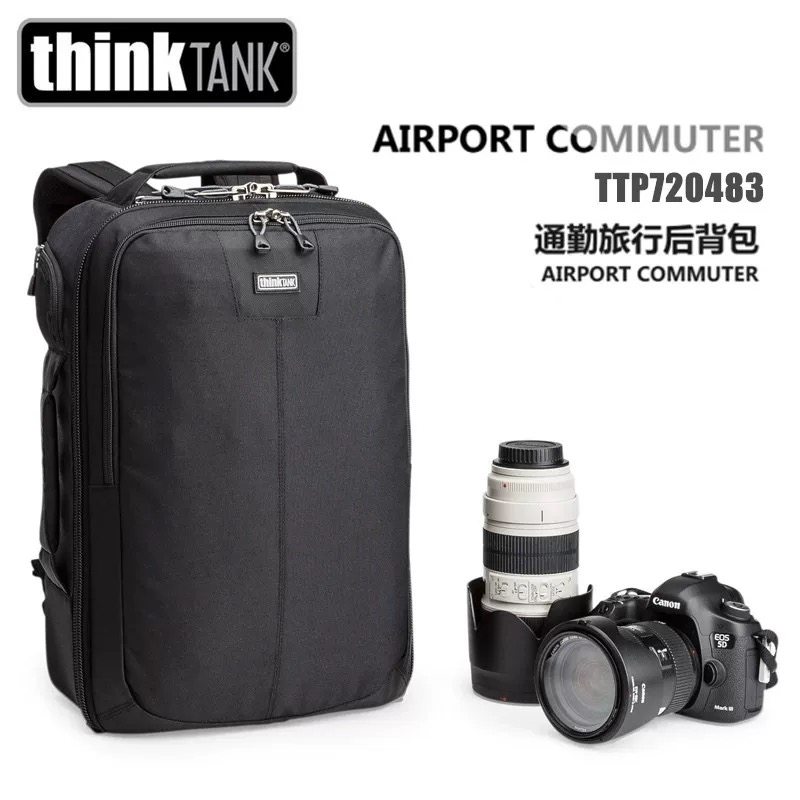 创意坦克720483轻量旅行后背包Airport Essentials相机包，双肩包