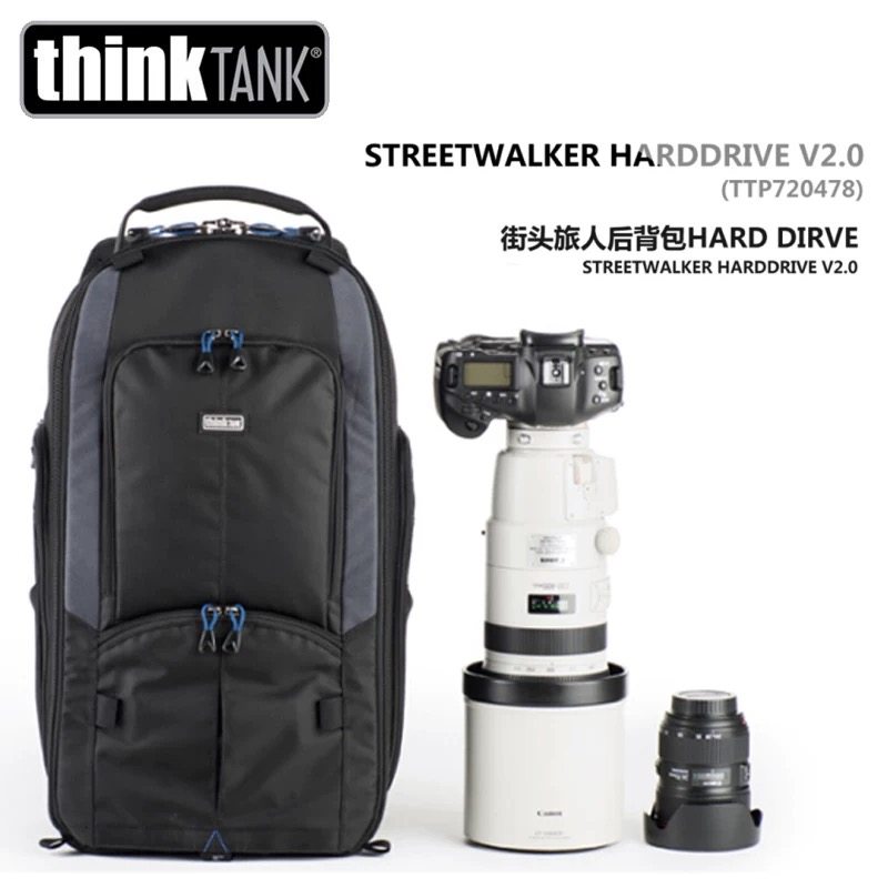 创意坦克（Think Tank)TTP720478街头旅人后背双肩背包单反相机包