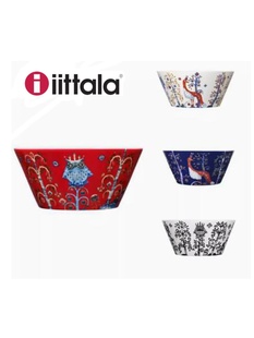 红色餐碗 芬兰iittala 白 蓝 小碗0.3l现货 Taika魔幻森林