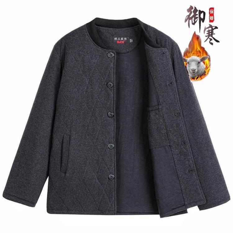 厚冬季羊毛棉袄柔软保暖