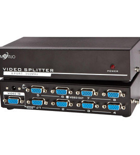包邮迈拓 MT-3508 高清8口VGA分配器 电脑接电视/投影仪 350MHZ