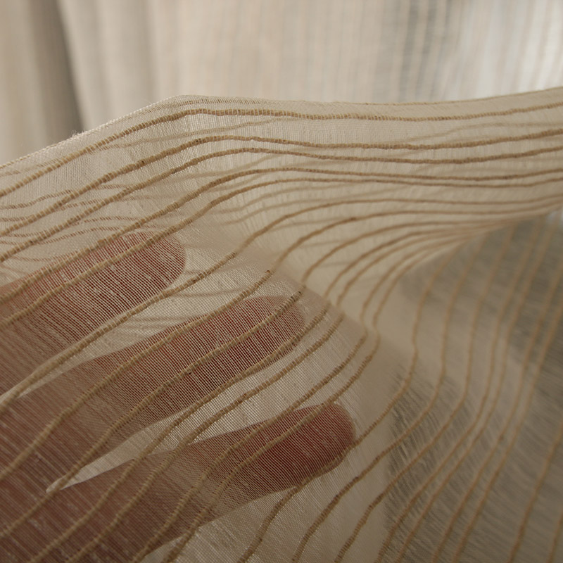 窗纱麻纱白纱亚麻纯色韩式美式棉麻简约飘窗欧式窗帘定制半遮光