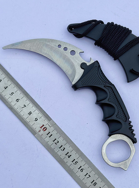 CSGO游戏周边模型未开刃金属CS2原皮肤爪刀开瓶器玩具模型cos道具