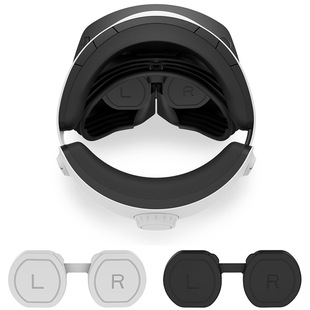 适用于索尼2023PSVR2镜头硅胶保护盖 PSVR2眼镜防尘镜头盖