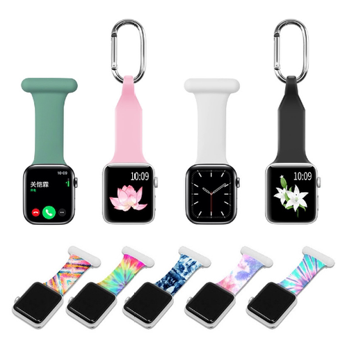 适用iwatch9/8表带7苹果applewatch6手表s11代护士挂表怀胸针包包