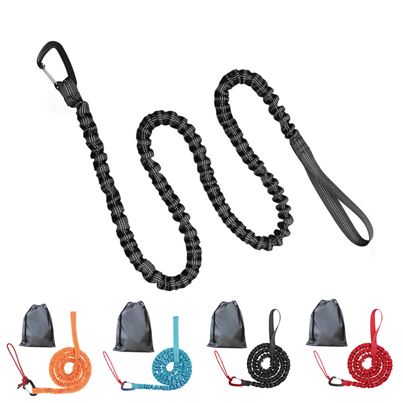 自行车牵引绳户外山地车骑行拉力绳可拉伸拉力牵引绳工厂现货