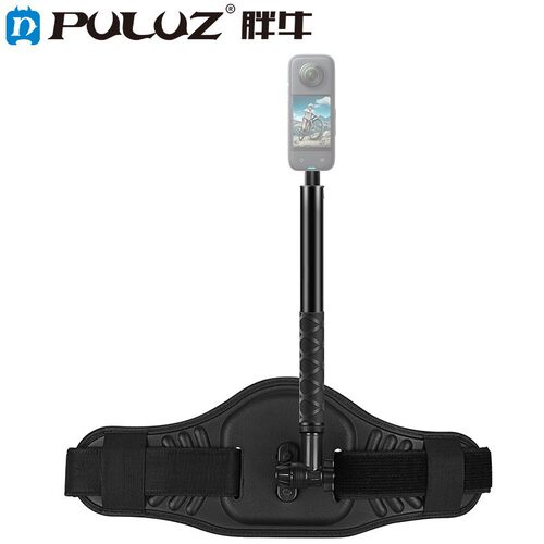 PULUZ胖牛适用于Insta360 ONEX4腰带支架隐藏自拍杆套装GoPro配件