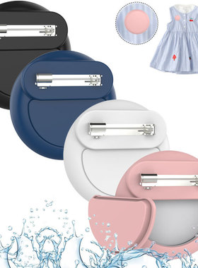 适用苹果AirTag防丢器硅胶保护套AppleTag卡扣别针儿童定位追踪器AirTags胸针衣服扣卡针书包猫狗项圈Tag小孩