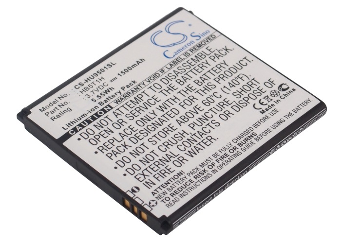 CameronSino适用华为Ascend D LTE U9501L手机电池HB5T1H 1500mAh-封面