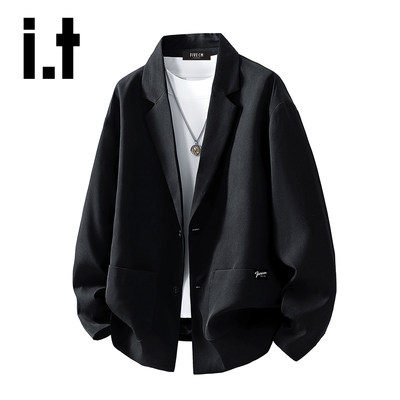 IT春秋男宽松潮流西服夹克