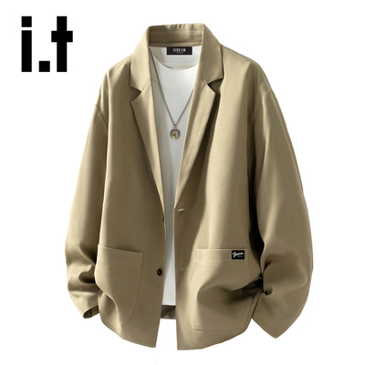 IT新款休闲西服夹克外套男