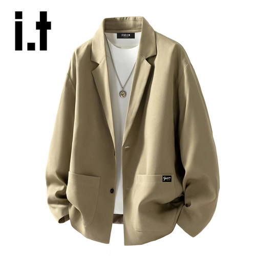IT新款休闲西服夹克外套男
