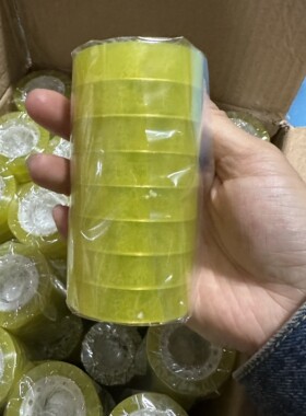 整件花艺小胶带1.2cm透明胶布
