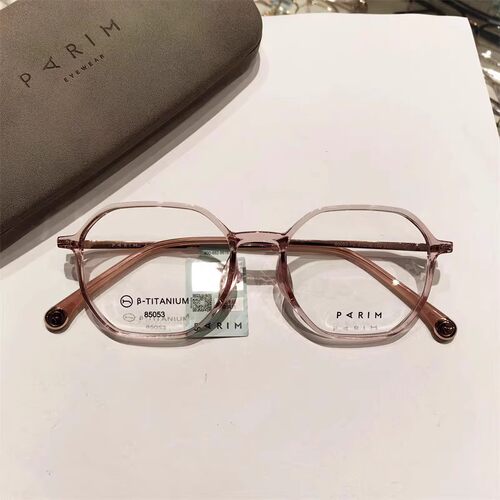 派丽蒙男女大框超轻眼镜框架正品
