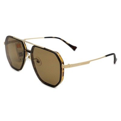 派丽蒙太阳镜22年新款防紫外线眼镜大框开车多边形男款墨镜76021