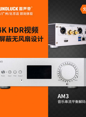 SOUNDAWARE/享声AM3数字音乐流媒体播放平衡解码器一体圆声带行货