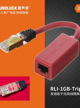 Acoustic Revive/音神器 RLI-1GB-TripleC千兆网络发烧隔离滤波器