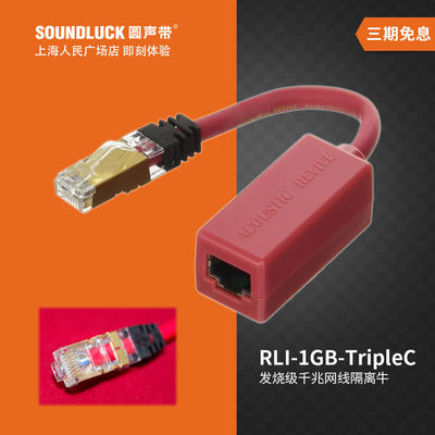 Acoustic Revive/音神器 RLI-1GB-TripleC千兆网络发烧隔离滤波器