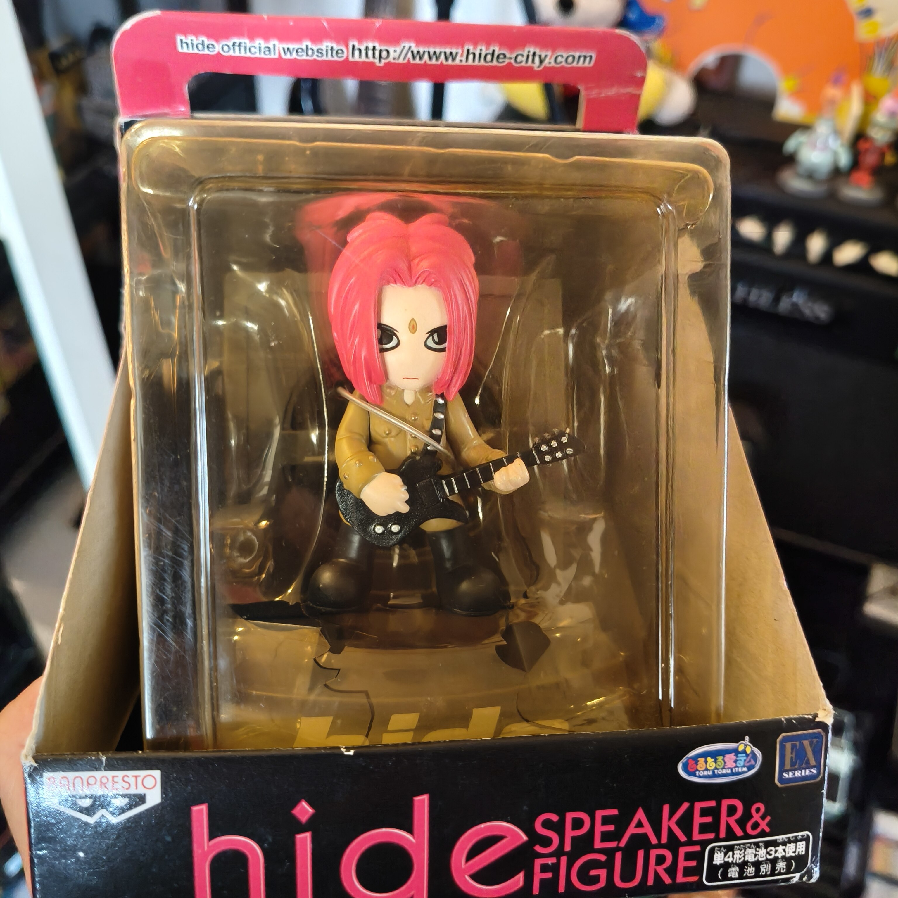 绝版xjapan hide speaker 舞台迷你音响手办图片