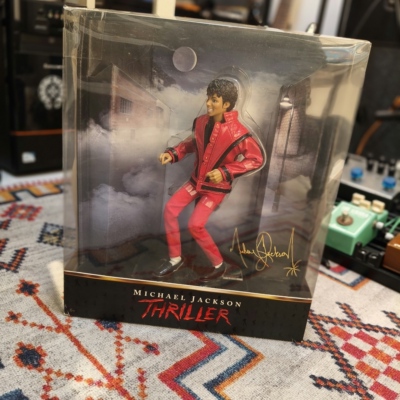 迈克尔杰克逊 Mj 绝版人偶手办 thriller 手办