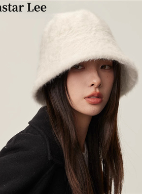 Monstarlee毛绒渔夫帽女秋冬