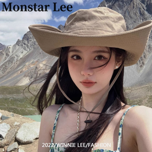 MonstarLee男渔夫帽大檐户外
