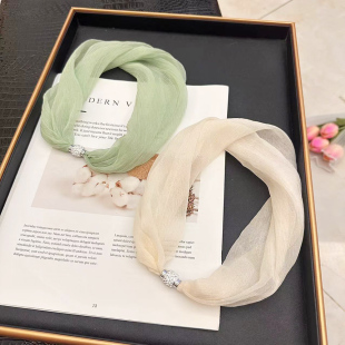 磁吸扣护丝巾遮颈纹磁扣配饰纹身遮疤多用途仙女饰品防晒脖套