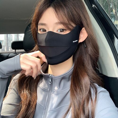 夏季薄款透气护眼角口罩女遮阳