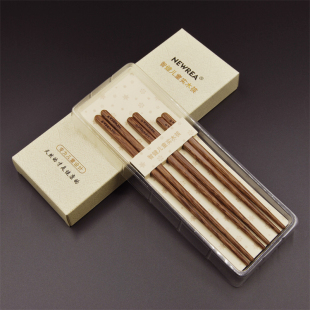 NEWREA新锐鸡翅木酸枝木智健儿童实木学习筷子练习筷五折秒杀 888