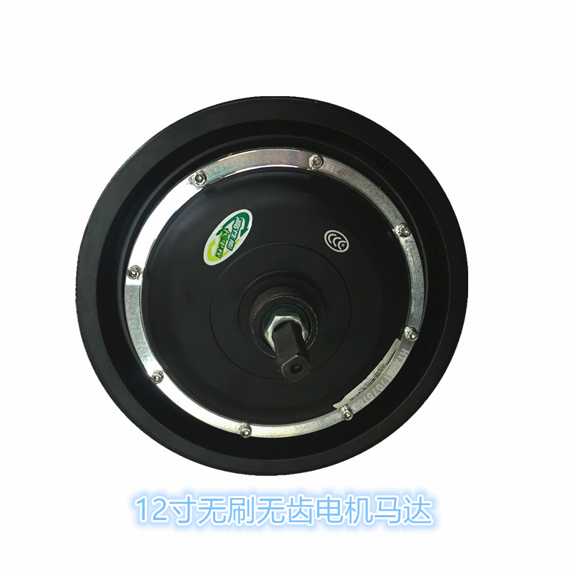 12寸后驱无刷电机锂电车小轮马达