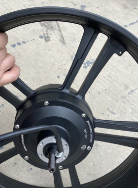 20x4.0英寸电机胖胎车电机 48ｖ750w马达500w沙滩车雪地车后轮