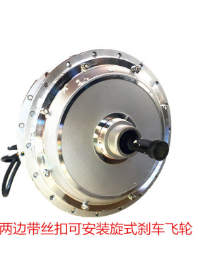 48v无刷无齿电机 锂电车无齿电机 辐条轮电机 大轮子 无齿轮电u.