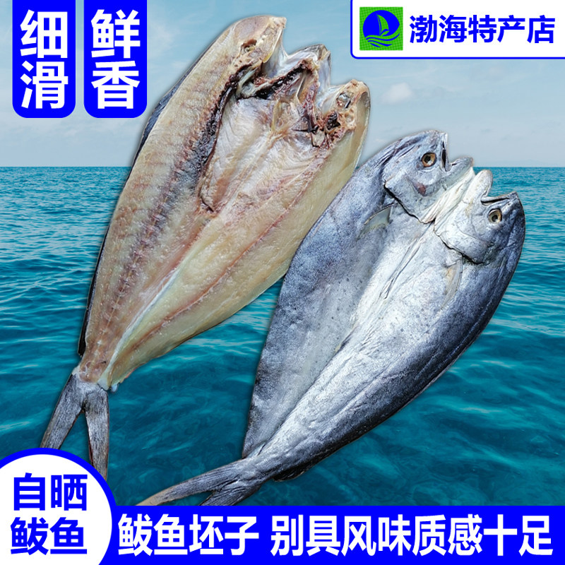 咸腌刀鲅鱼干马鲛鱼蓝点鲅鱼坯子胚子海鲜干货渔民自晒山东水产品