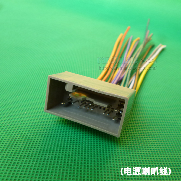 适用本田锋范凌派杰德14款飞度新CRV新思域DVD导航改装线免破线