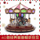 Mr.Christmas旋转木马豪华音乐盒圣诞节八音盒创意生日礼物送女友