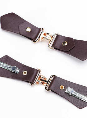 皮衣大衣风衣外套对扣围巾披肩夹子搭扣毛呢羊绒衣服装饰配件辅料