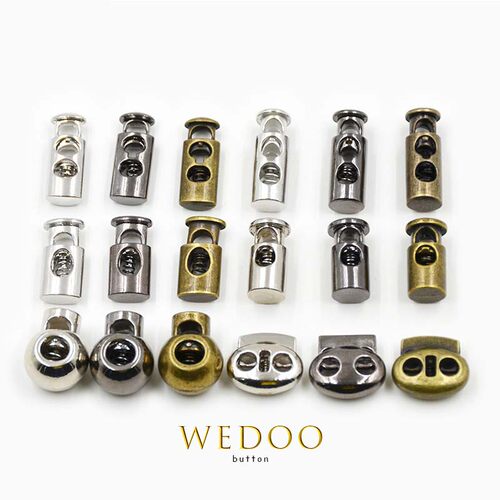 金属弹簧扣定绳扣收紧扣抽绳纽扣