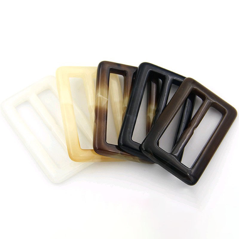 纬度服装辅料咖啡色腰带扣日字扣