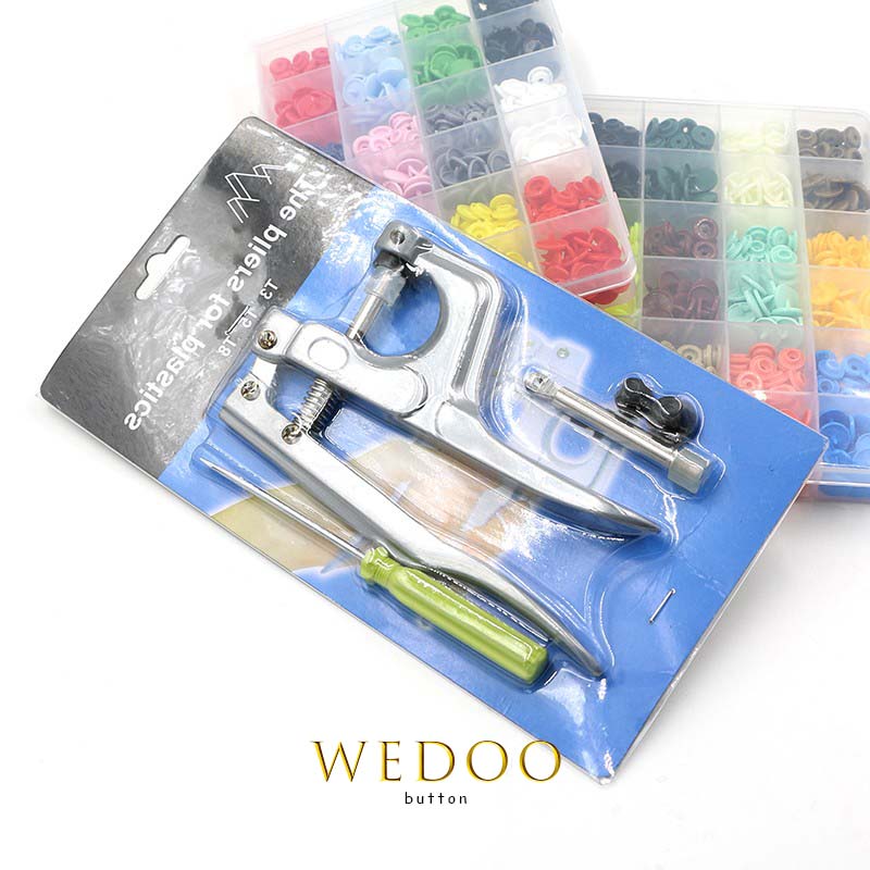 VDOO工具 树脂塑料四合扣安装机打扣机手压钳子宝宝纽扣按扣