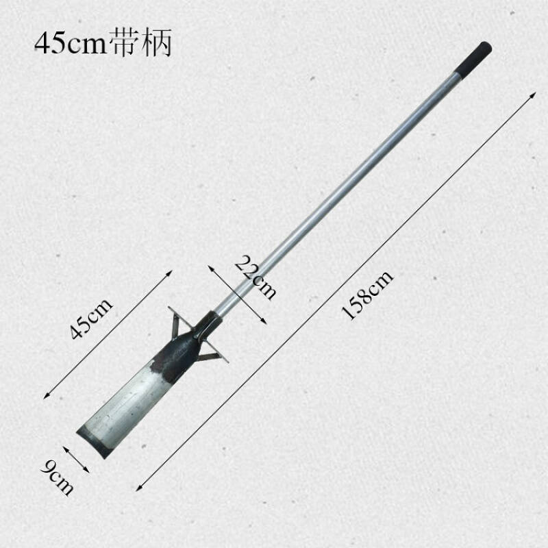 新钢加厚挖树铲子起苗器s挖坑沟农用挖土植树铁锹挖树园林工具纯